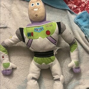 Space Ranger Plush Toy with Green and Purple Accents